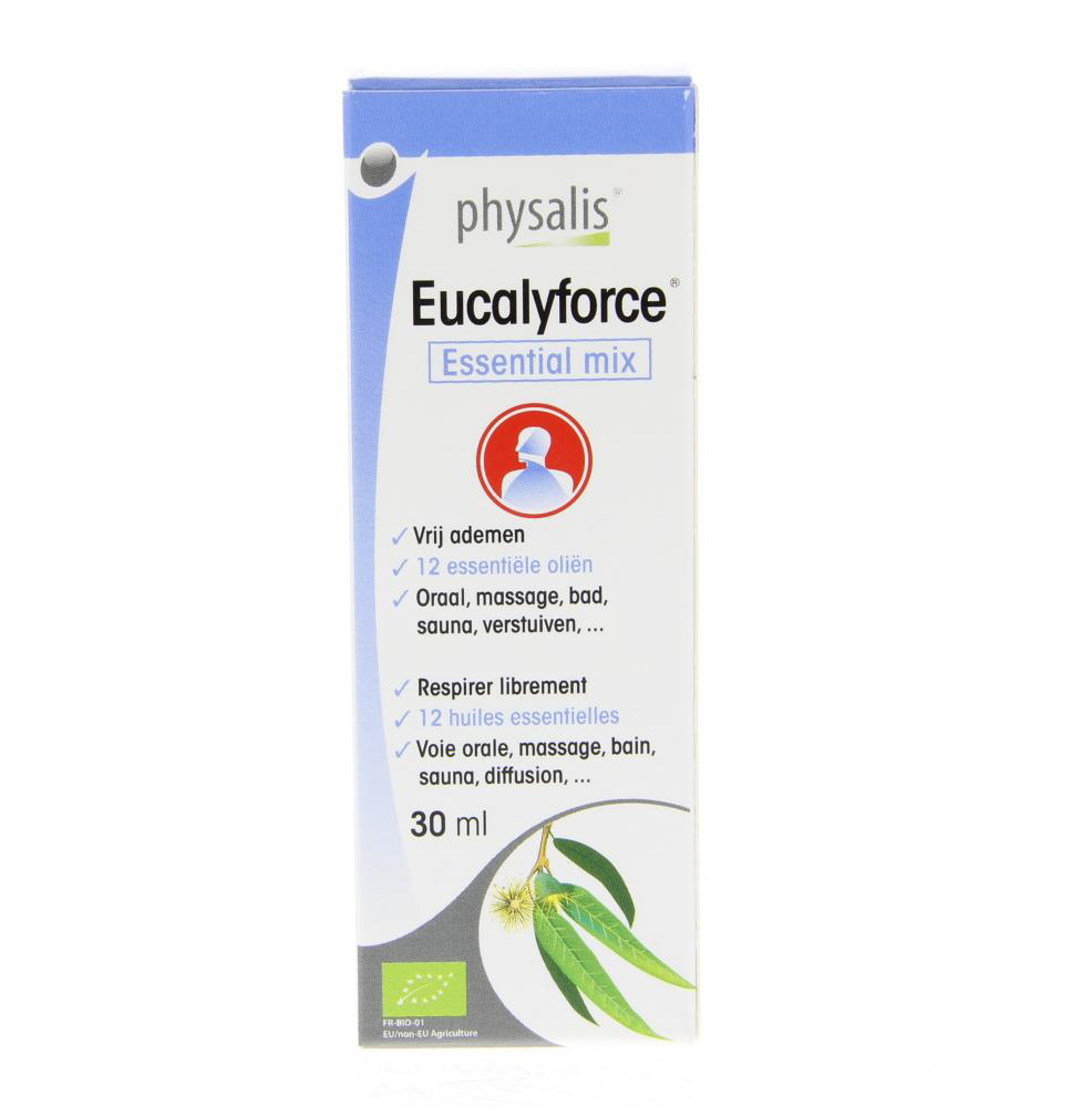 Physalis Eucalyforce Essential Mix Vloeibaar  30 ml