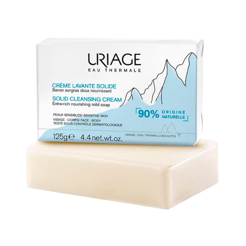 Uriage Eau Thermale Crème Lavante Solide Zeep  125 gr