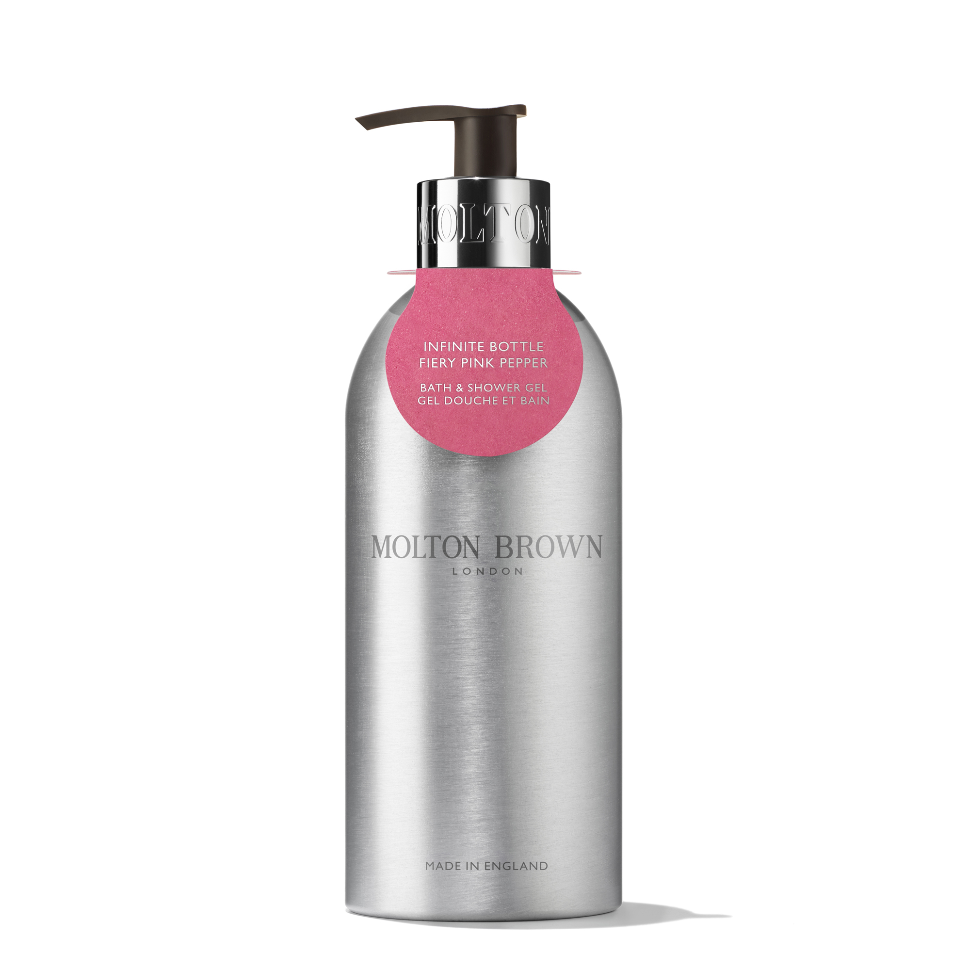Molton Brown Fiery Pink Pepper Bouteille Infinie Gel De Bain & De Douche 400ml