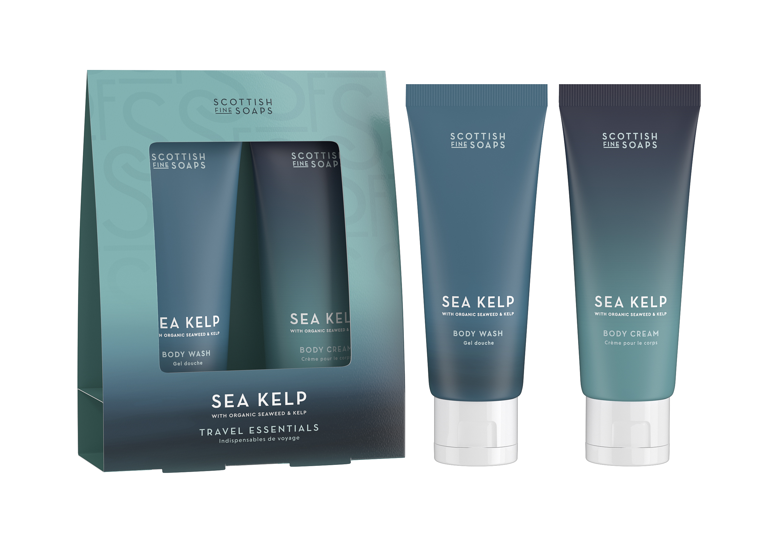 Scottish Fine Soaps Sea Kelp Marine Travel Set