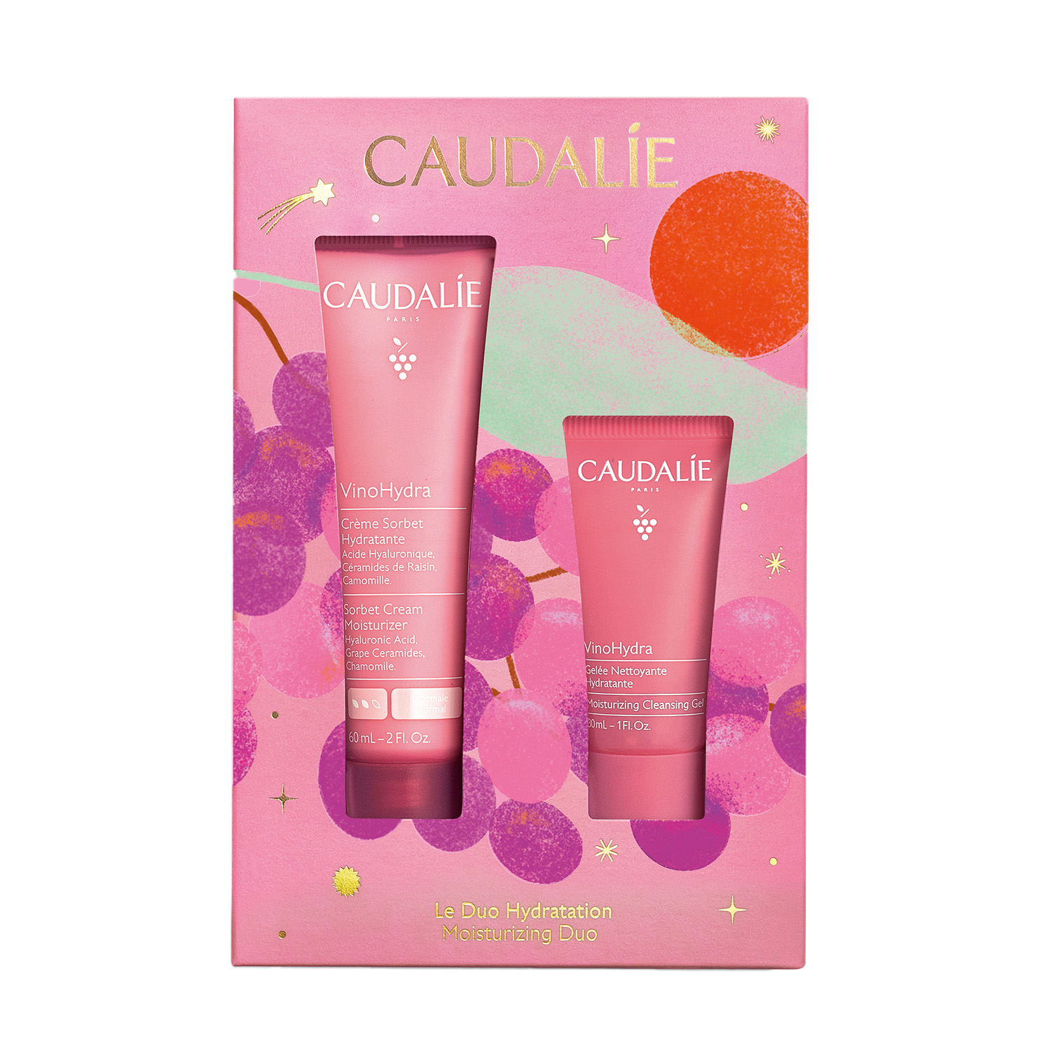 Caudalie Kerst Set VinoHydra Sorbetcrème 1 Pak