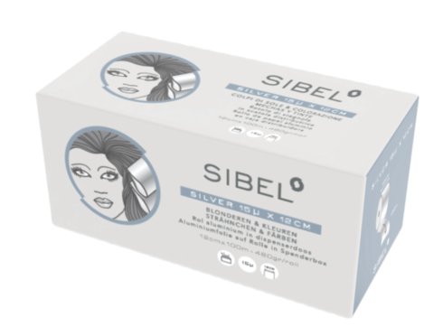 Sibel Hair Zilver Folie 12cmx100m 1 St