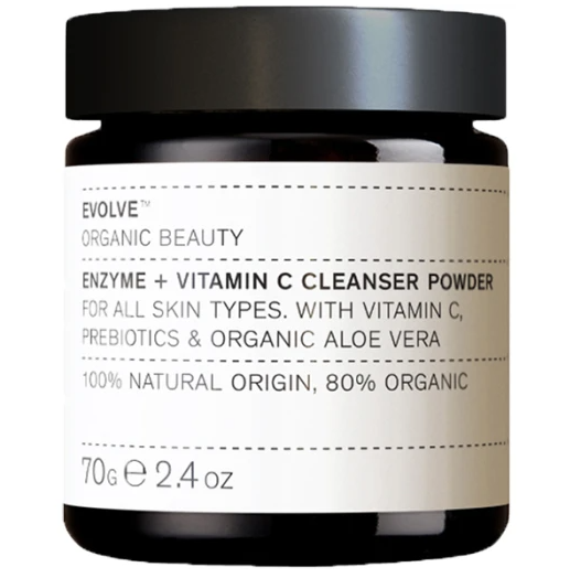 Evolve Organic Beauty Cleansers Enzyme + Viamin C Cleanser Powder Poeder  70 gr