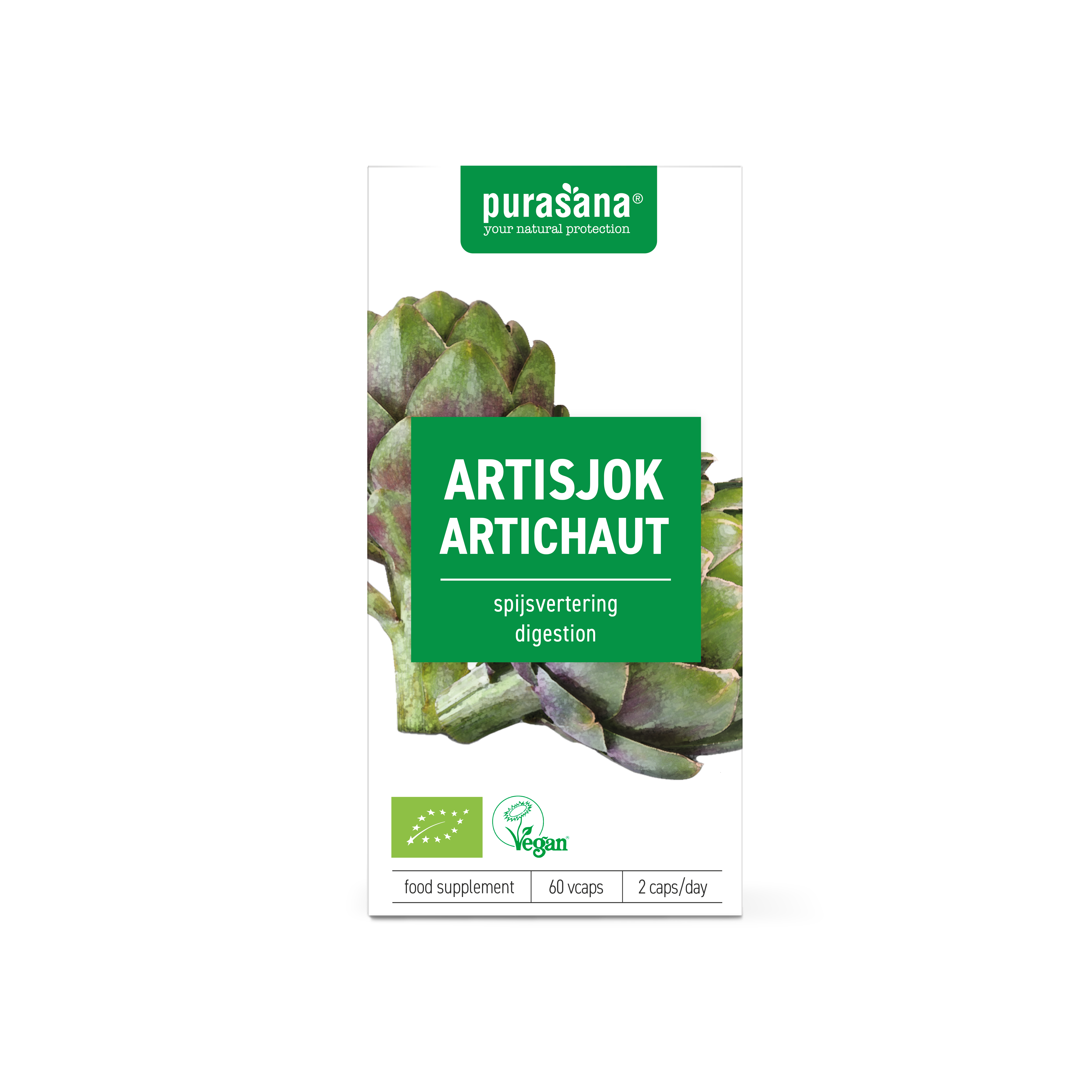 Purasana Classic Artichaut Digestion 60Gélules
