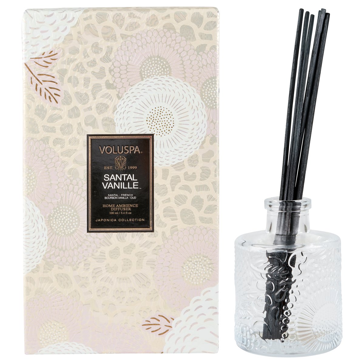 Voluspa Japonica Collection Santal Vanille Home Ambience Diffuser 100ml