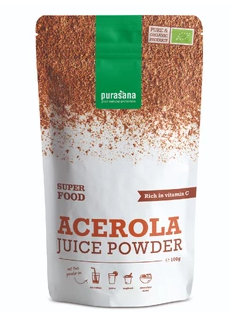 Purasana Superfoods Super Food Acerola Juice Powder Poeder  100 gr