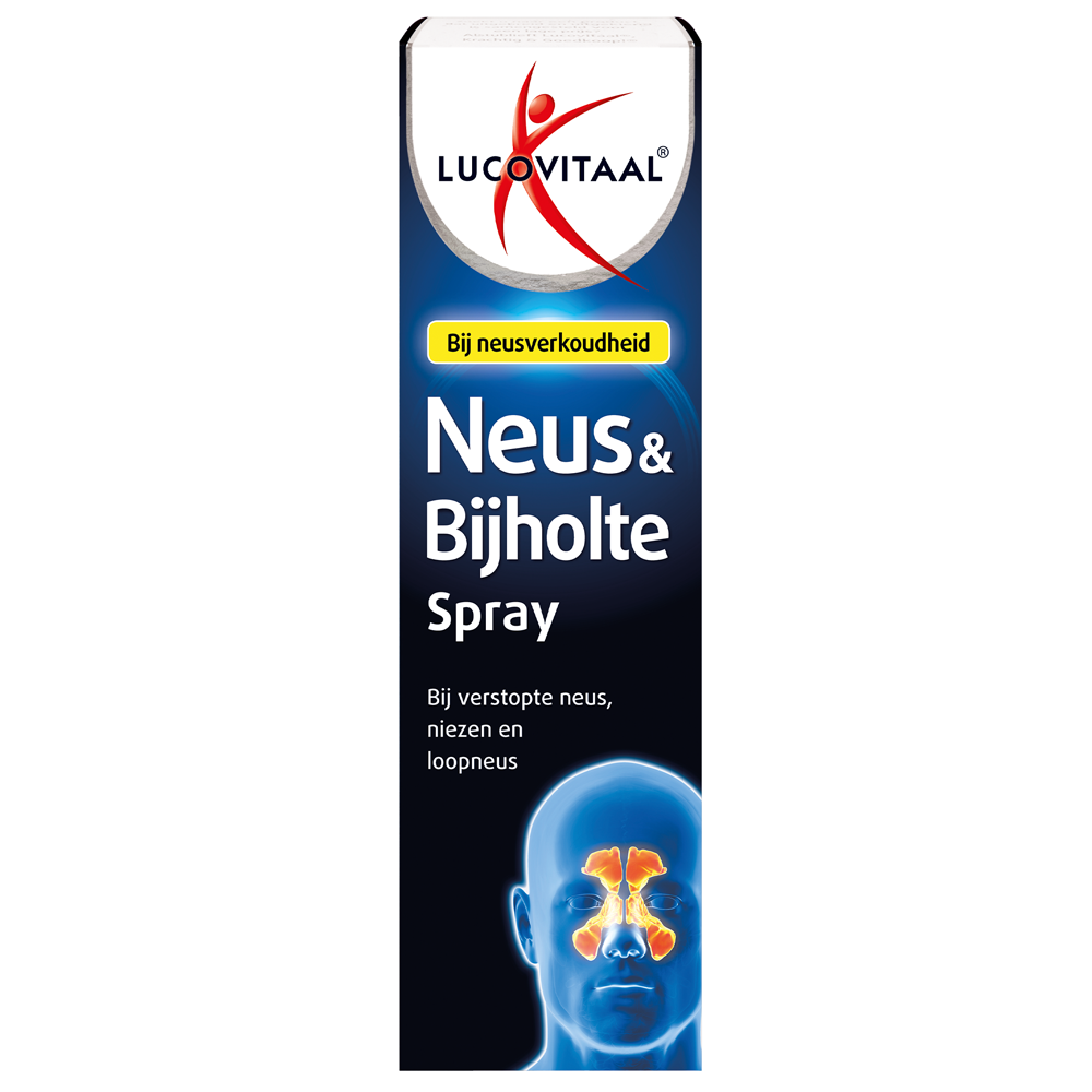 Lucovitaal Voedingssupplementen Neus & Bijholte Spray Verstopte Neus 10 ml