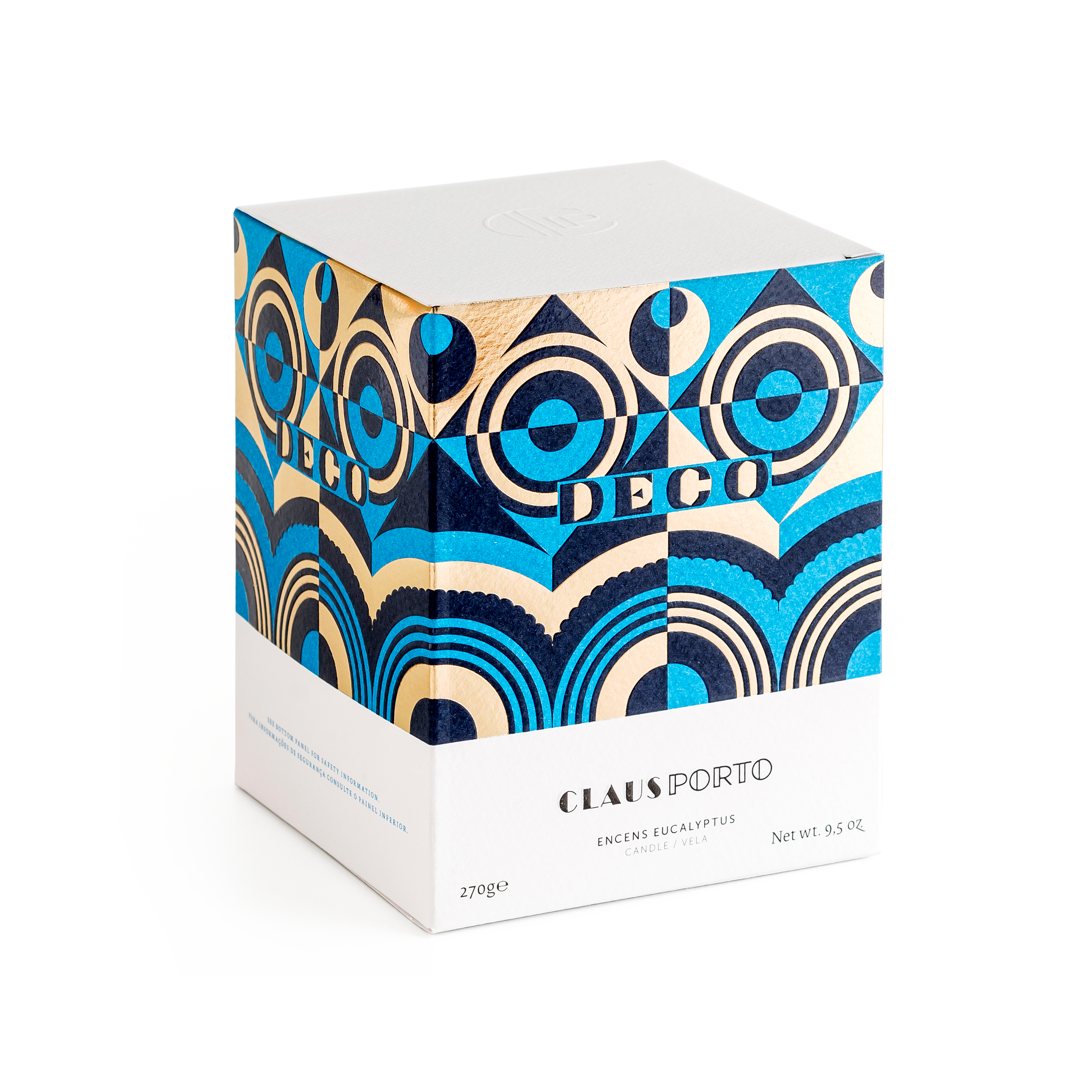 Claus Porto Deco Scented Candle 270gr
