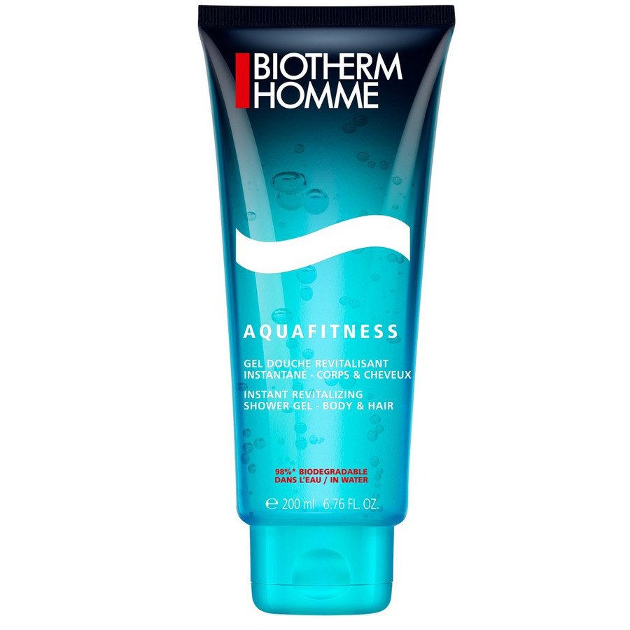 Biotherm Homme Aquafitness Instant Revitalizing Shower Gel Haar & Lichaam 200 ml