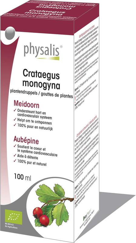 Physalis Plantendruppels Crataegus Monogyna Vloeibaar  100 ml