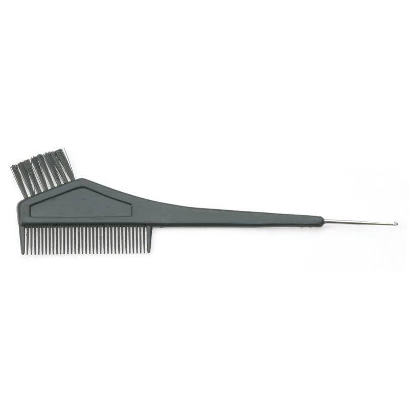 Sibel Hair Tinting Brush with Comb Ref 8450151 Black 1 St