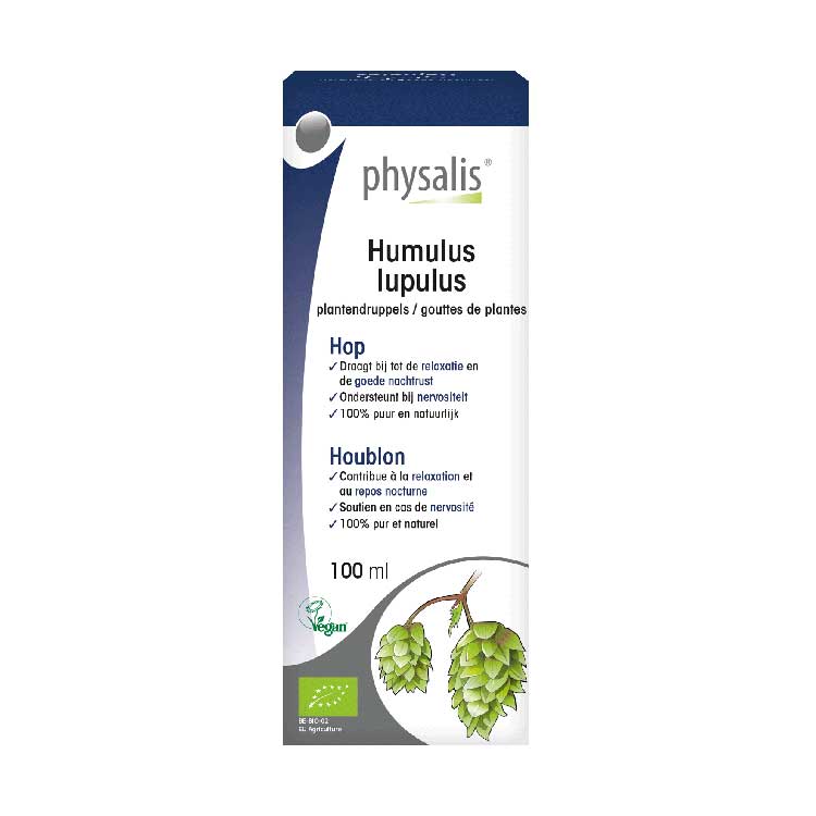 Physalis Plantendruppels Humulus Lupulus Vloeibaar  100 ml