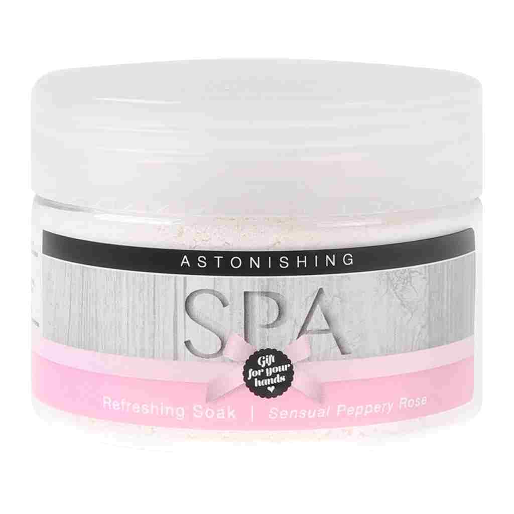 Astonishing Nails SPA Refreshing Soak Poeder Sensual Peppery Rose Sensual Peppery Rose 120 ml