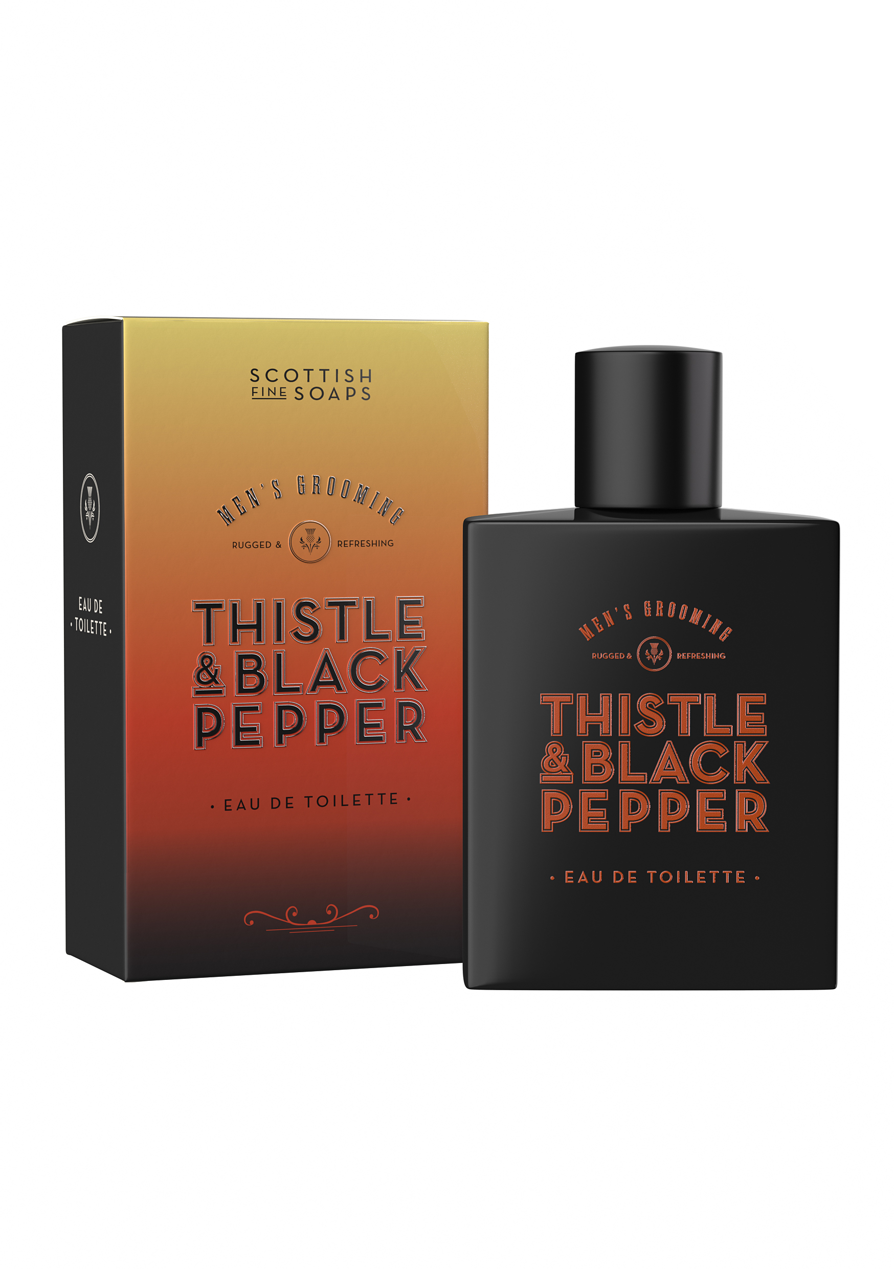 Scottish Fine Soaps Men's Grooming Thistle & Black Pepper Eau de Toilette 100ml