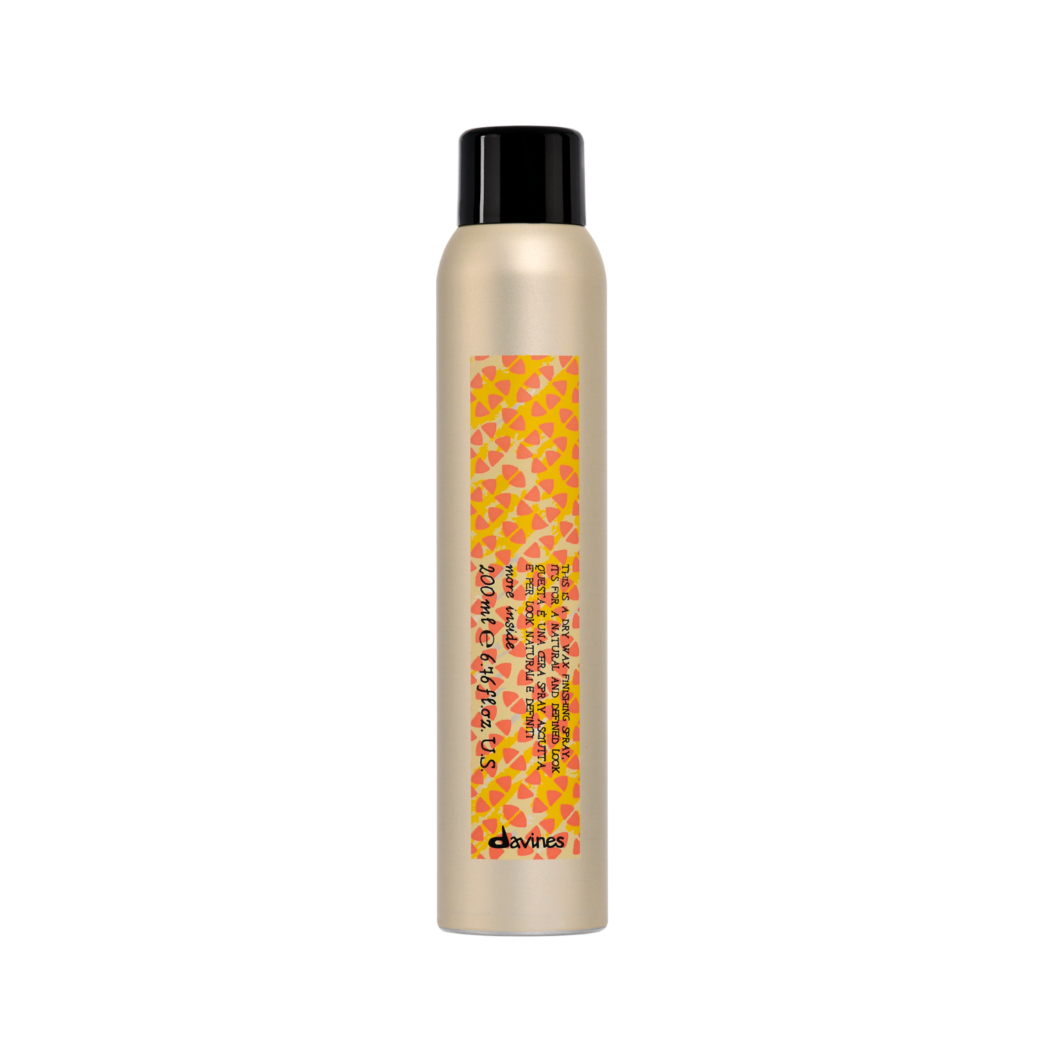 Davines More Inside This Is A Dry Wax Finishing Spray  200 ml