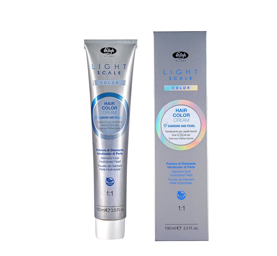 Color Light Scale Hair Color Cream Pink Bubble