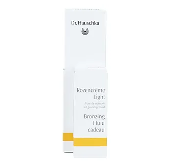Dr. Hauschka Rose Cream Light + Bronzing Fluide 2.5ml Set