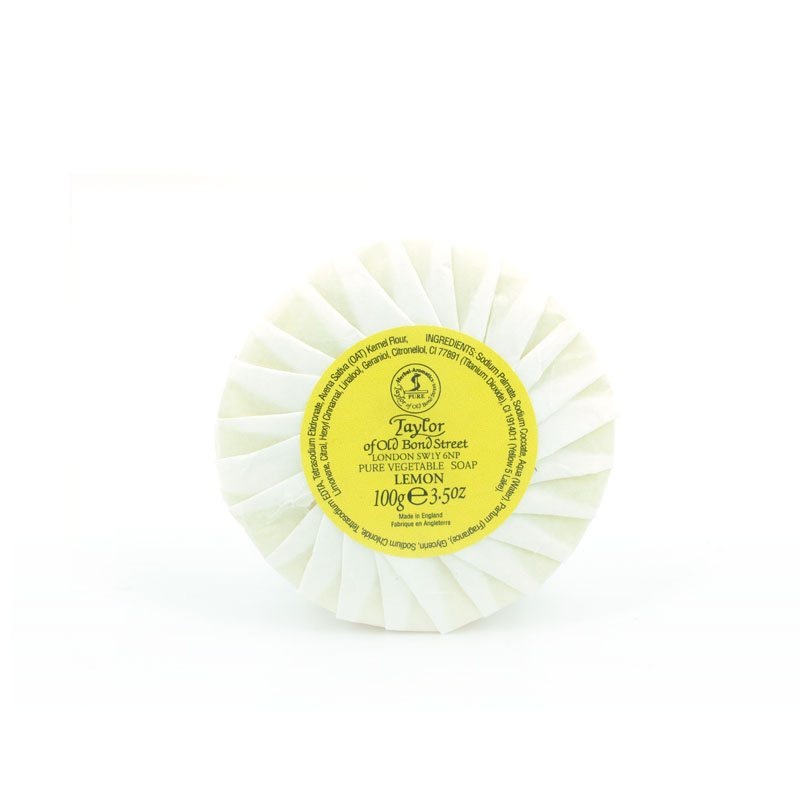 Taylor of Old Bond Street Handsoap Pure Vegetable Soap Lemon 100 gr