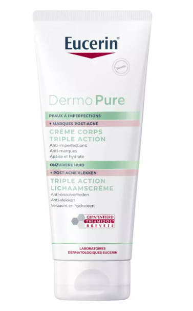 Eucerin Dermo Pure Crème Corps Triple Action 200ml