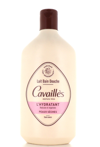 Roge Cavailles Gels Douche Lait Bain Douche L'Hydratant Melk  400 ml