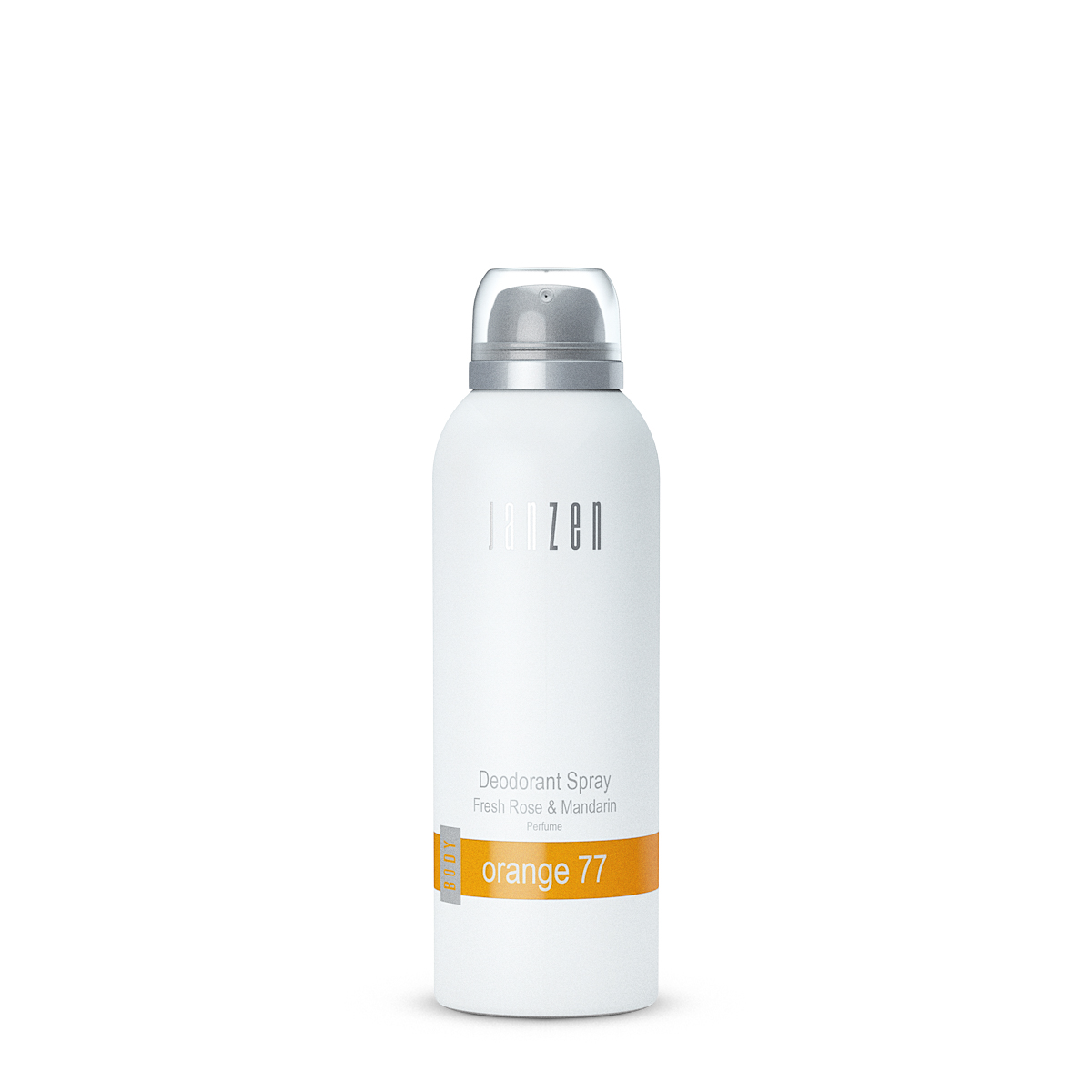 JANZEN Orange 77 Déodorant spray Rose fraiche et mandarine 150ml
