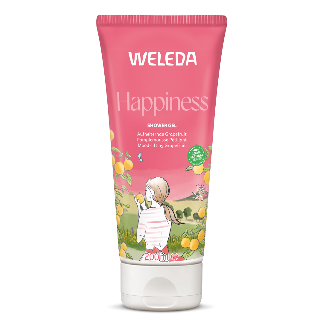 Weleda Happiness Douchegel Grapefruit 200 ml