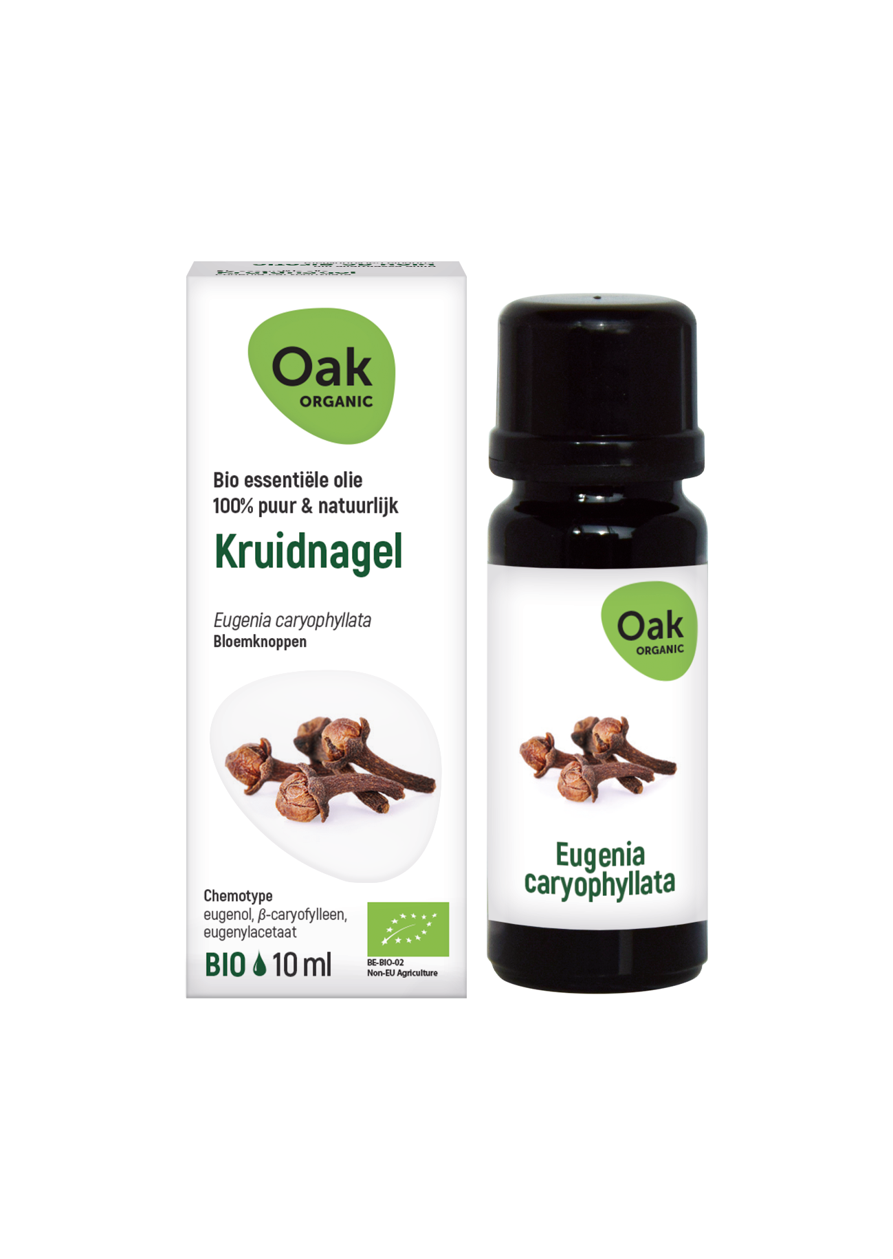 Oak Organic Essential Oils Kruidnagel Olie  10 ml