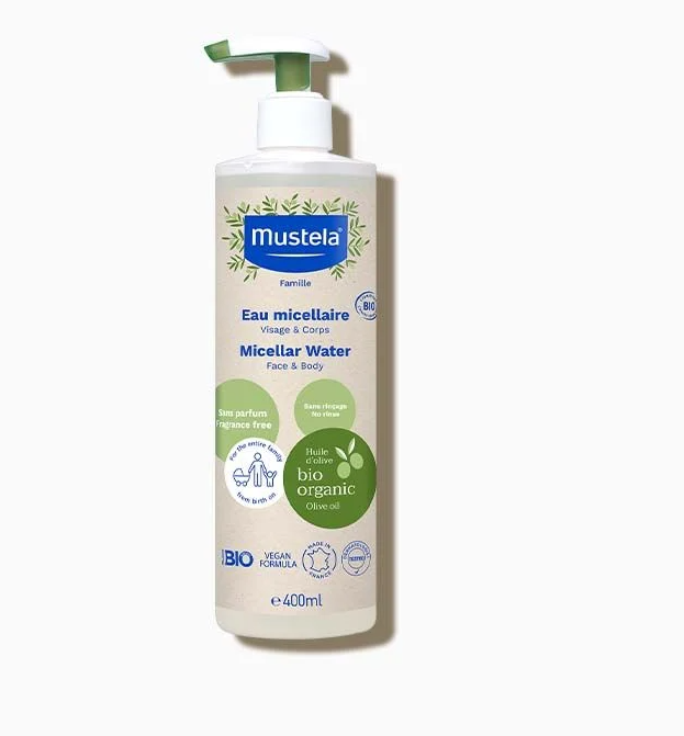 Mustela Bébé Bio Eau Micellaire Lotion sans Parfum 400ml