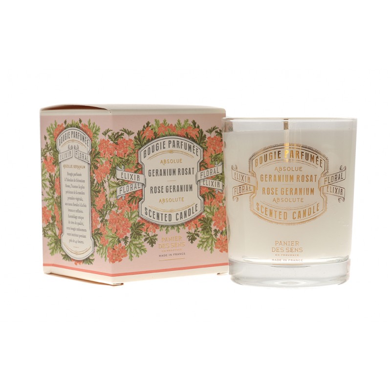 Panier des Sens Rose Geranium Duftkerze