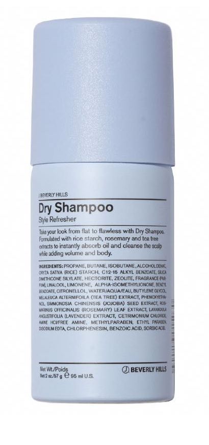 J Beverly Hills Blue Dry Shampoo Style Refresher 95ml