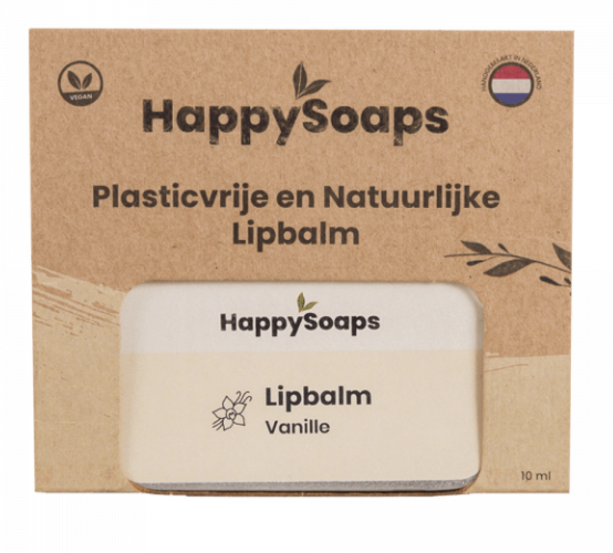 HappySoaps Vanilla Lipbalm 10 ml