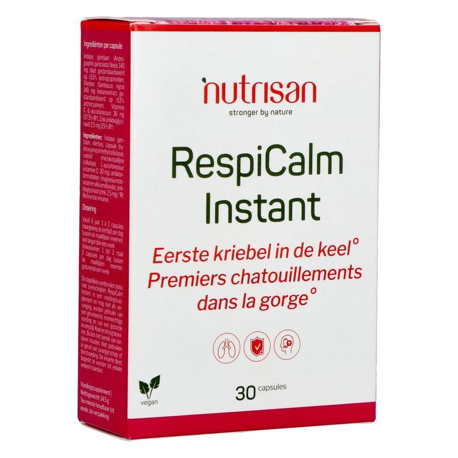 Nutrisan Respicalm Instant 30Capsules