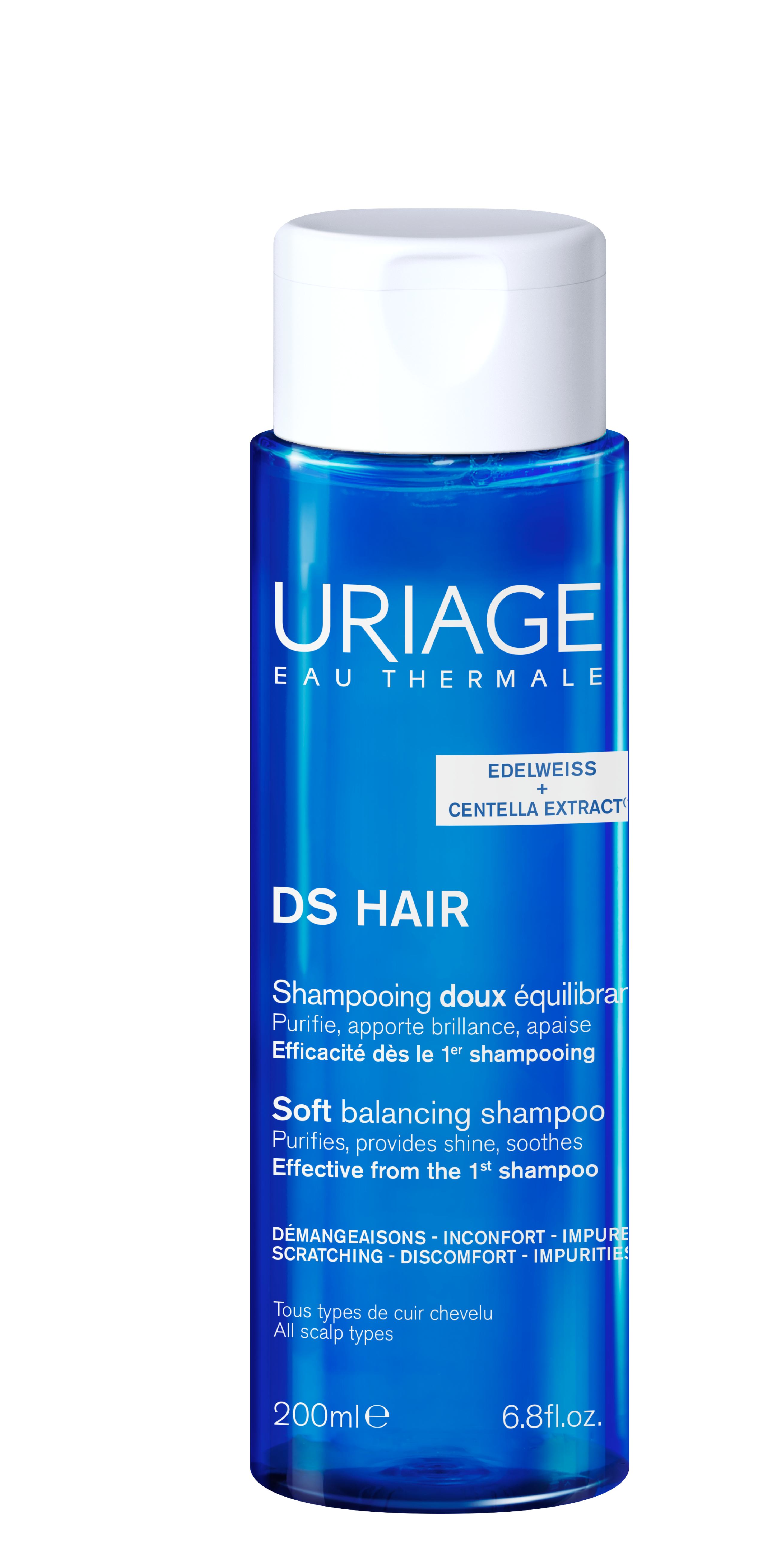 Uriage D.S. Hair Shampooing Doux Équilibrant  200 ml