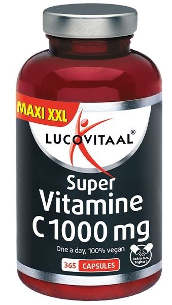 Lucovitaal Voedingssupplementen Super Vitamine C 1000mg Capsules  365 St