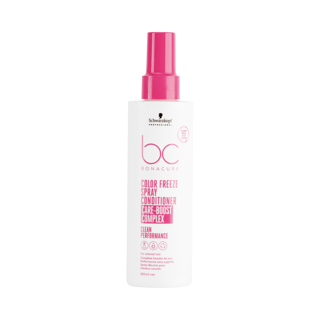 Schwarzkopf BonaCure Clean Performance Color Freeze Spray Conditioner pH 4.5  200 ml