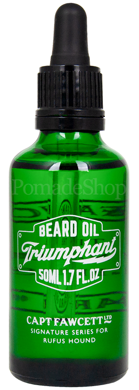 Captain Fawcett's Signature Series Triumphant Beard Oil 50ml