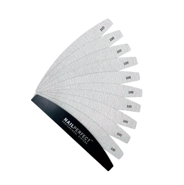 NailPerfect Tools Hygiene Files 100# + Core Vijl 10Stuks