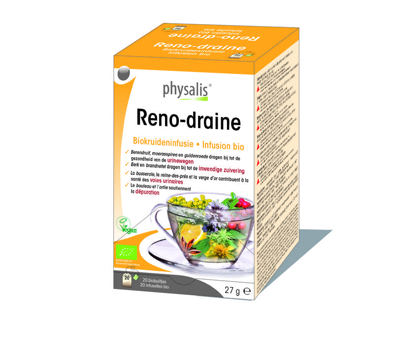Physalis Biokruideninfusie Reno-Draine Thee  20 St