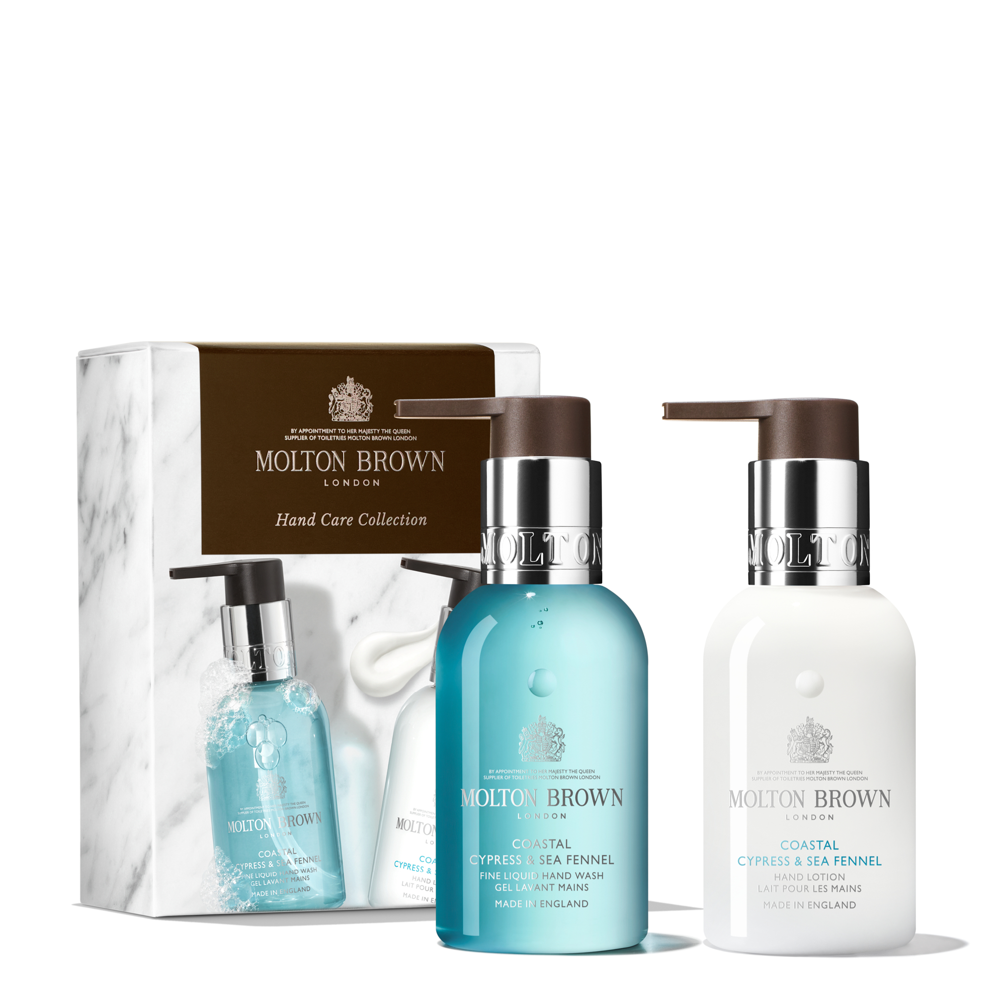 Molton Brown Hand Coastal Cypress & Sea Fennel Hand Care Collection Set  1 Pak