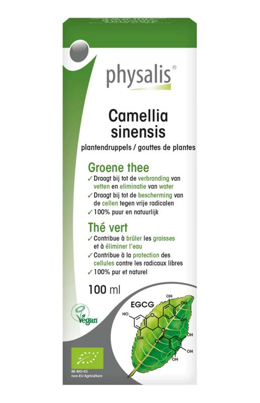 Physalis Plantendruppels Camellia Sinensis Vloeibaar  100 ml
