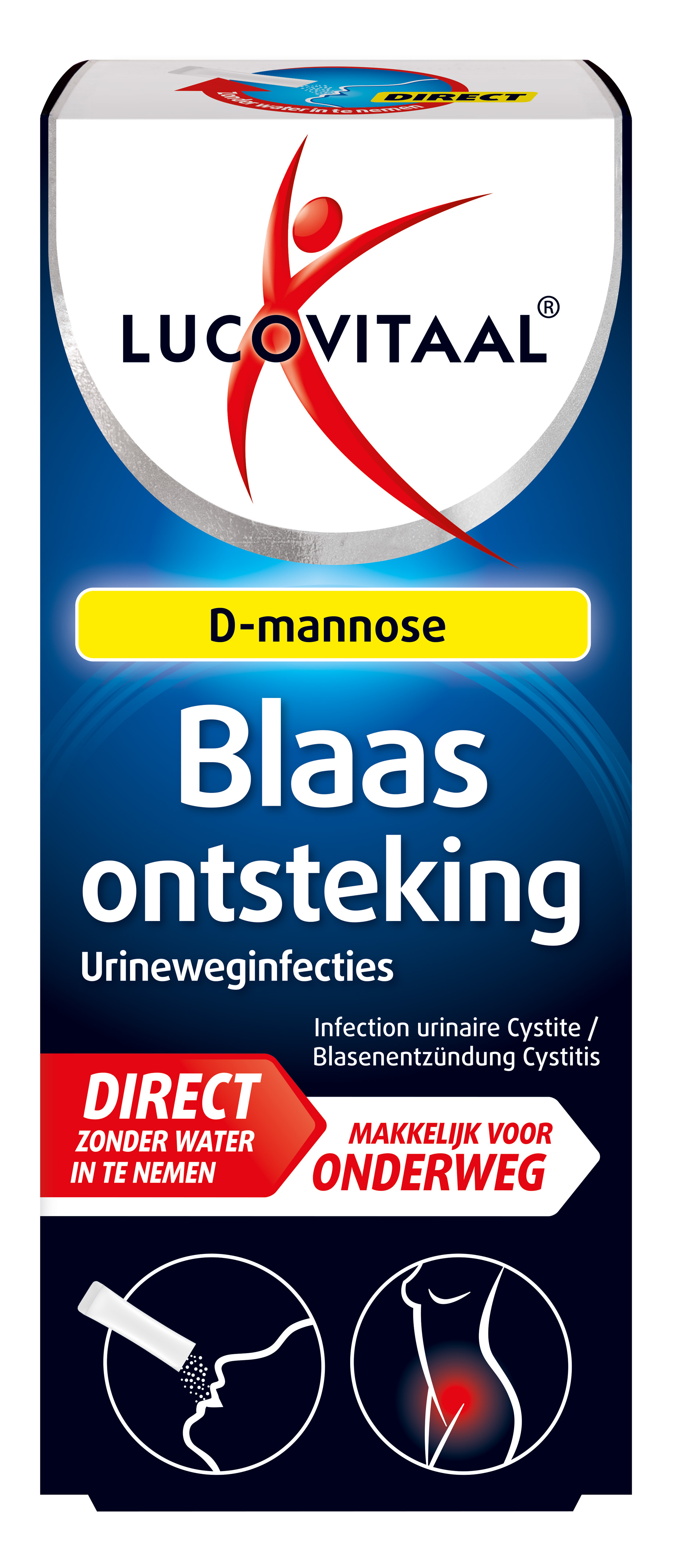 Lucovitaal Voedingssupplementen Blaasontsteking Sticks  6 St
