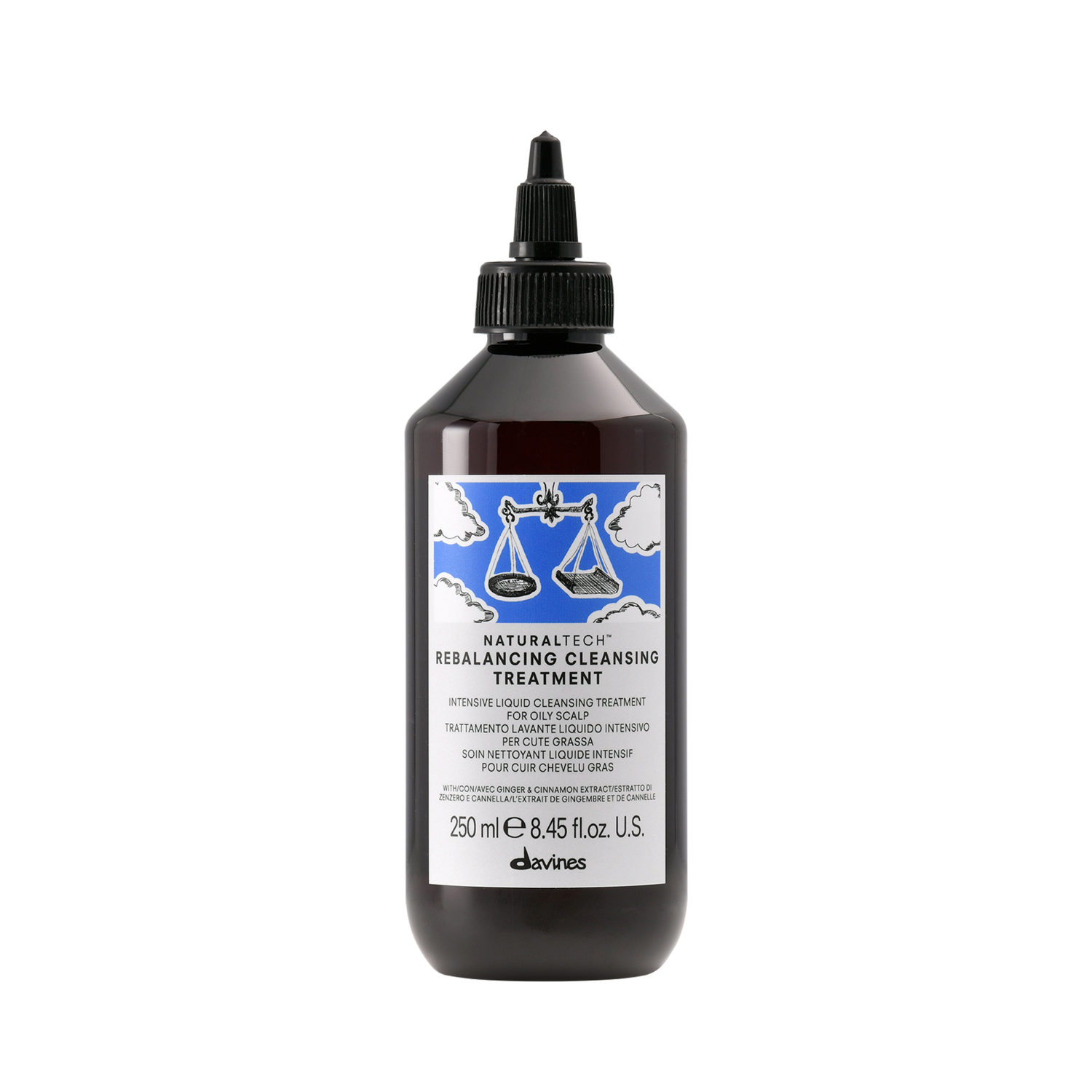 Davines Natural Tech Rebalancing Intensive Liquid Cleansing Treatment Lotion  250 ml
