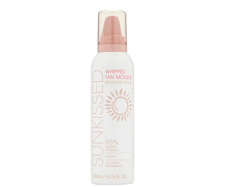 Sunkissed Self Tan Whipped Tan Mousse Medium Dark  200 ml