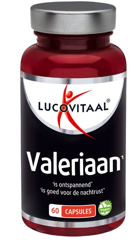 Lucovitaal Voedingssupplementen Valeriaan Capsules  60 Cap