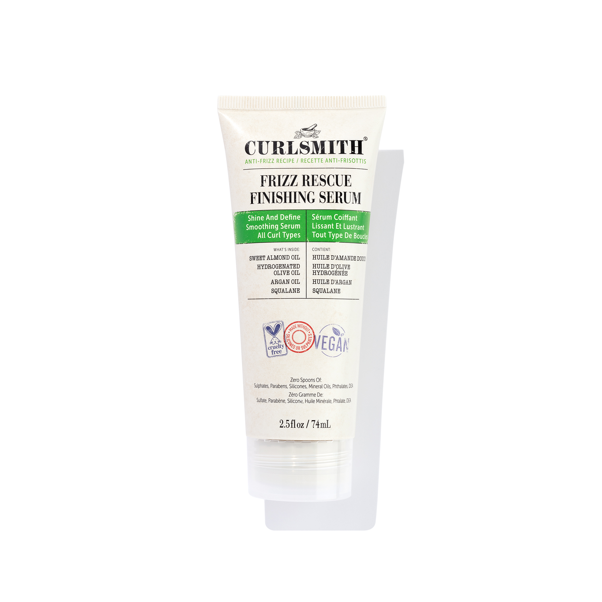 Curlsmith Frizz Rescue Finishing Serum 74 ml