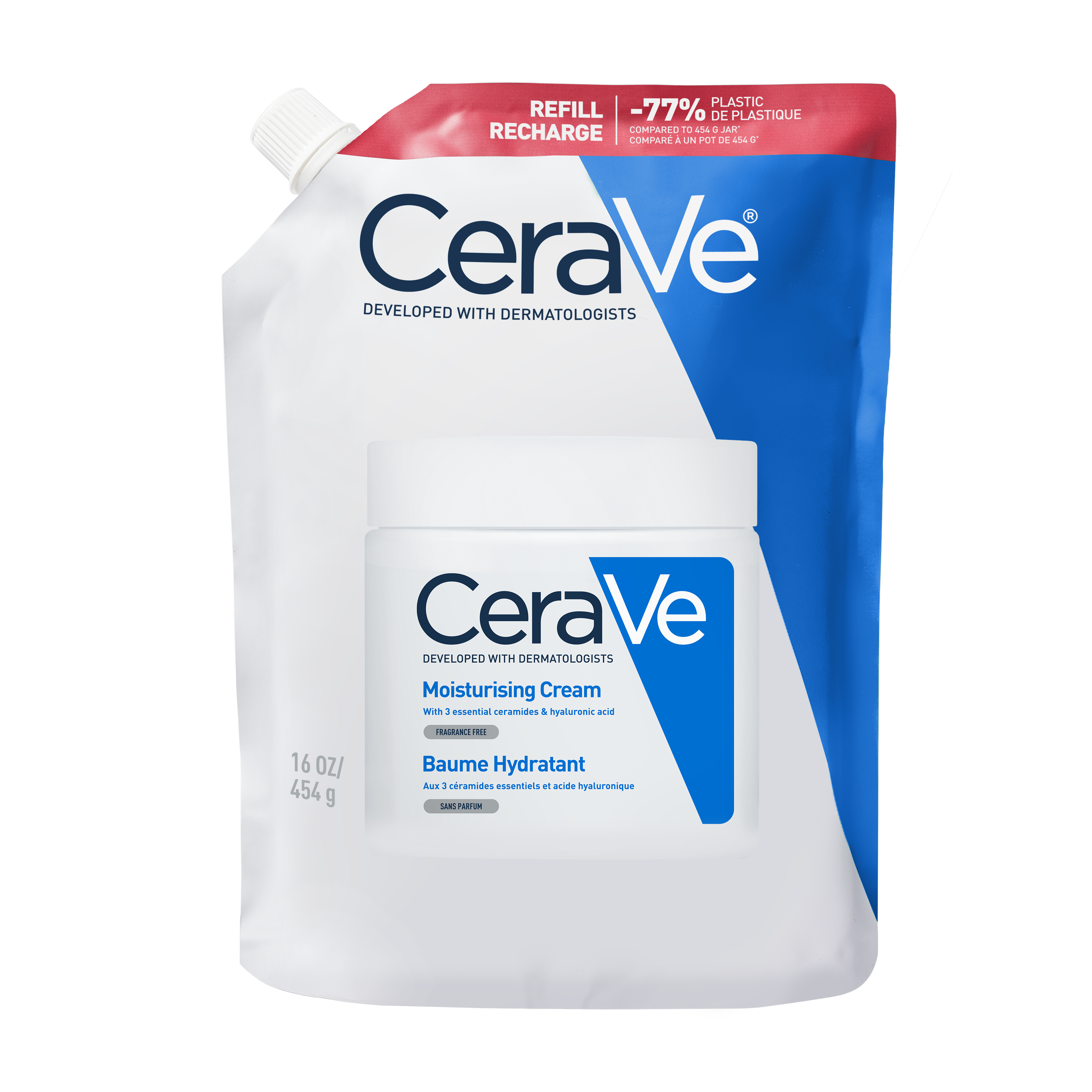 CeraVe Hydraterende Crème Refill  454 gr
