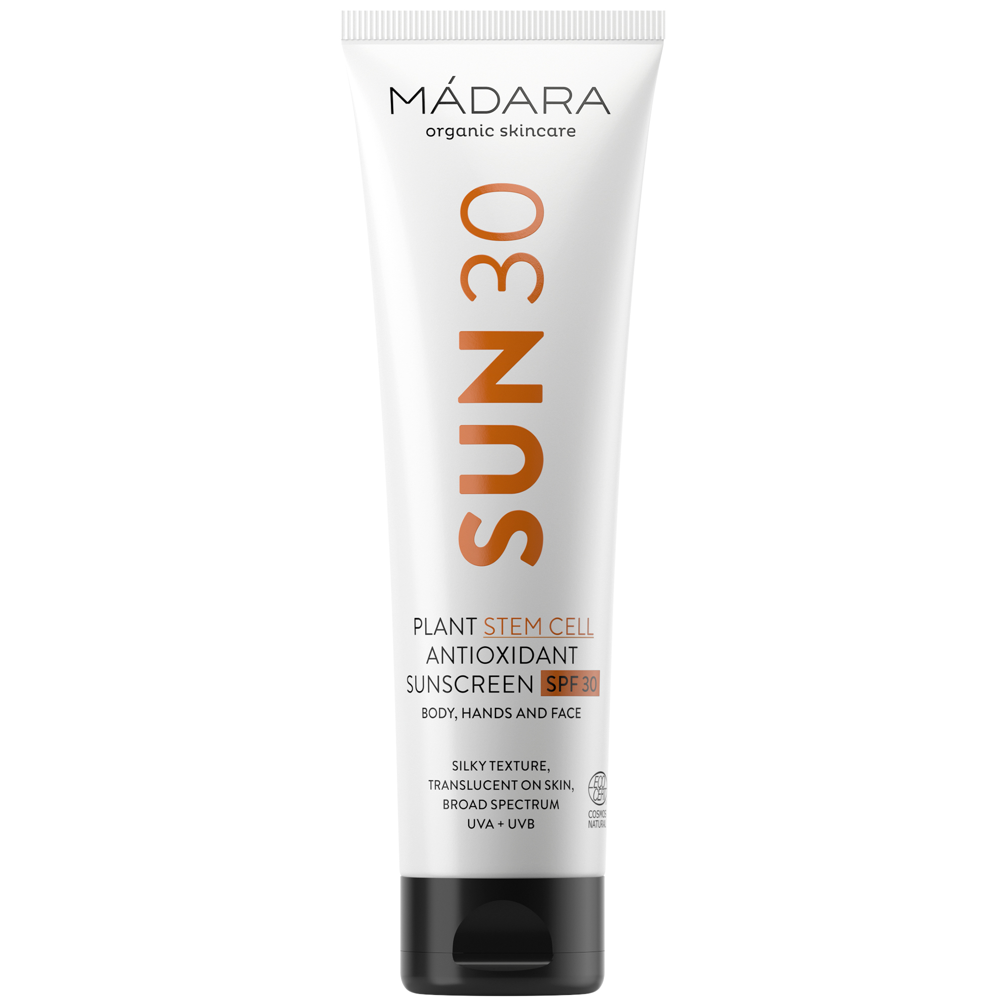 MÁDARA Body & Hair Sun-Body Stem Cell Antioxidant Sunscreen SPF 30 Crème  100 ml