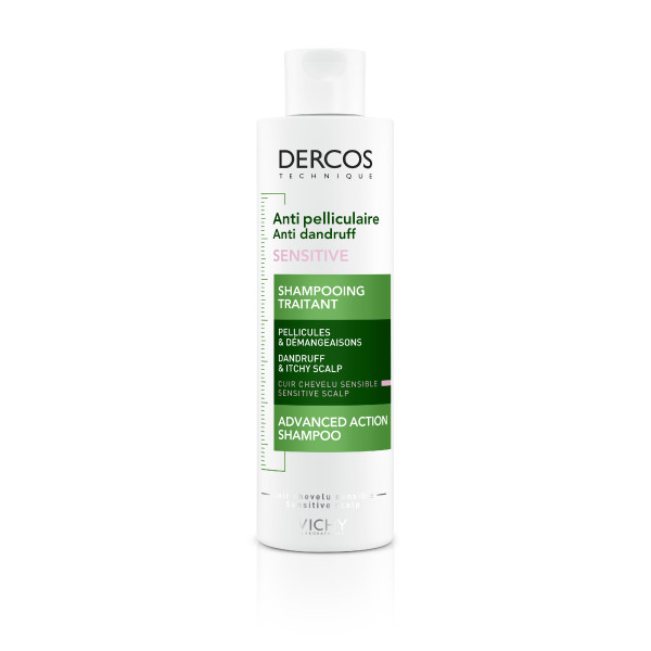 Vichy Dercos Anti-Dandruff Shampoing traitant sans sulfate 200 ml