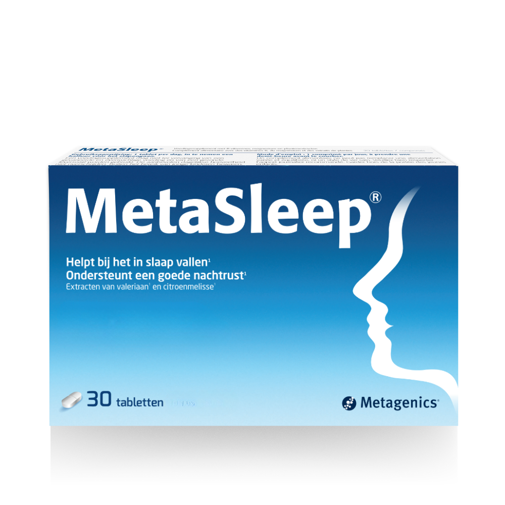 Metagenics MetaSleep Tabletten Inslapen-Nachtrust 30 Tab