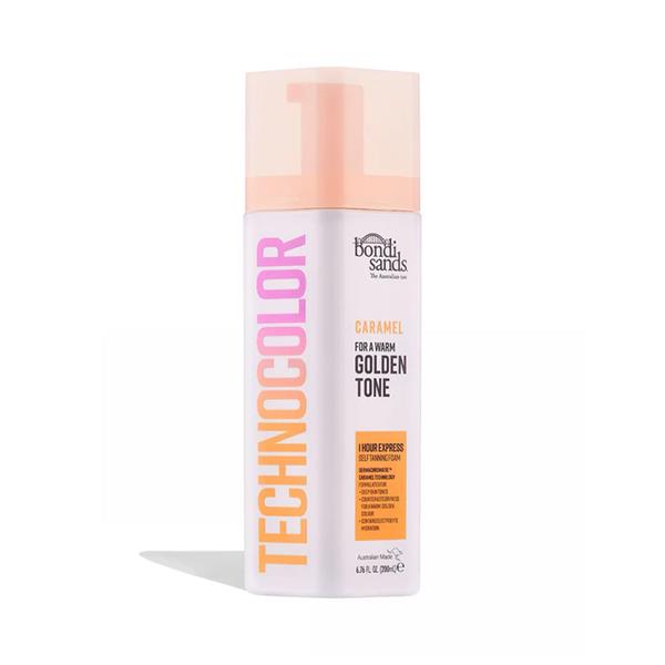 Bondi Sands Selftan Technocolor 1 Hour Express Self Tanning Foam  Caramel 200 ml